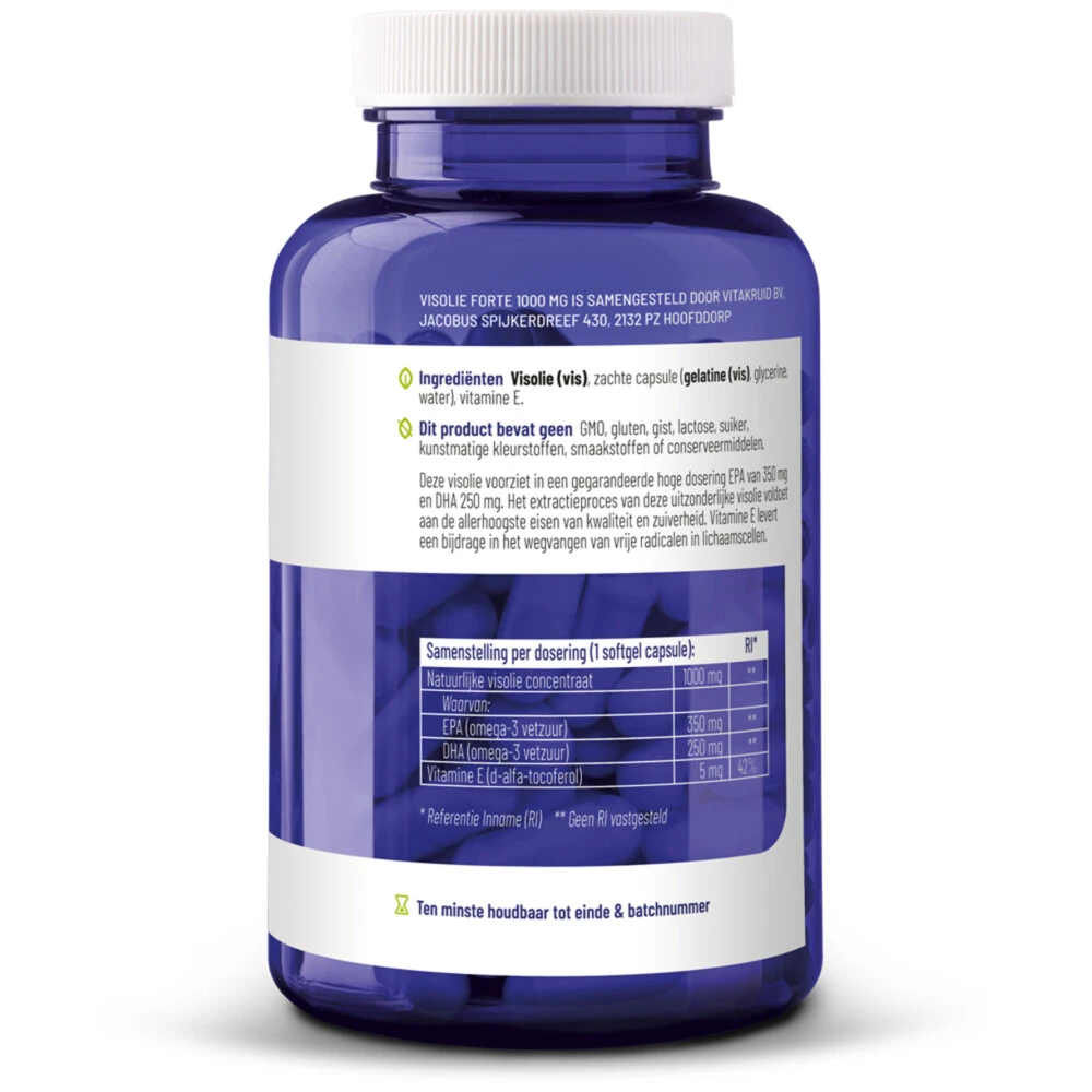 Vitakruid Visolie Forte 3 Vitakruid Visolie Forte - Afbeelding 3