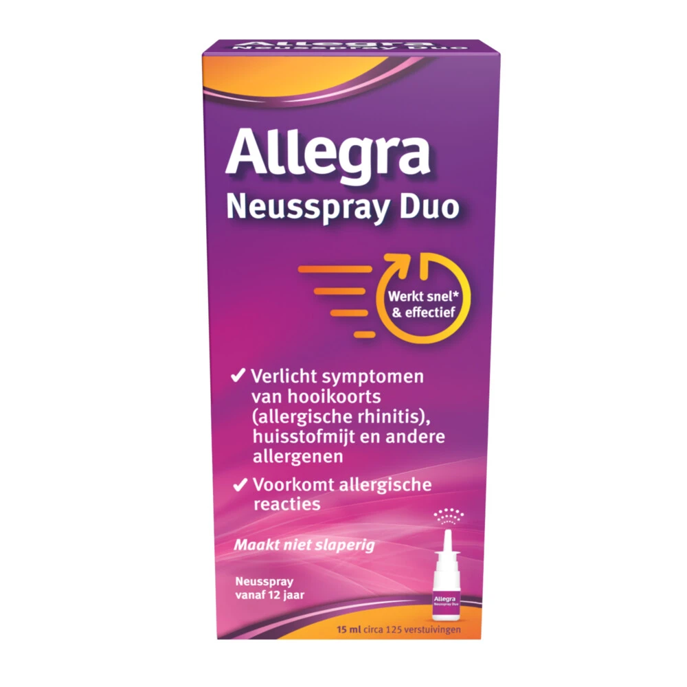 Allegra Neusspray Duo 1 Allegra Neusspray Duo