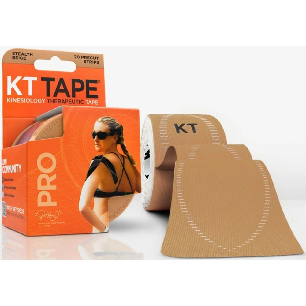 KT Tape Pro Strips Beige Rol 2 KT Tape Pro Strips Beige Rol - Afbeelding 2