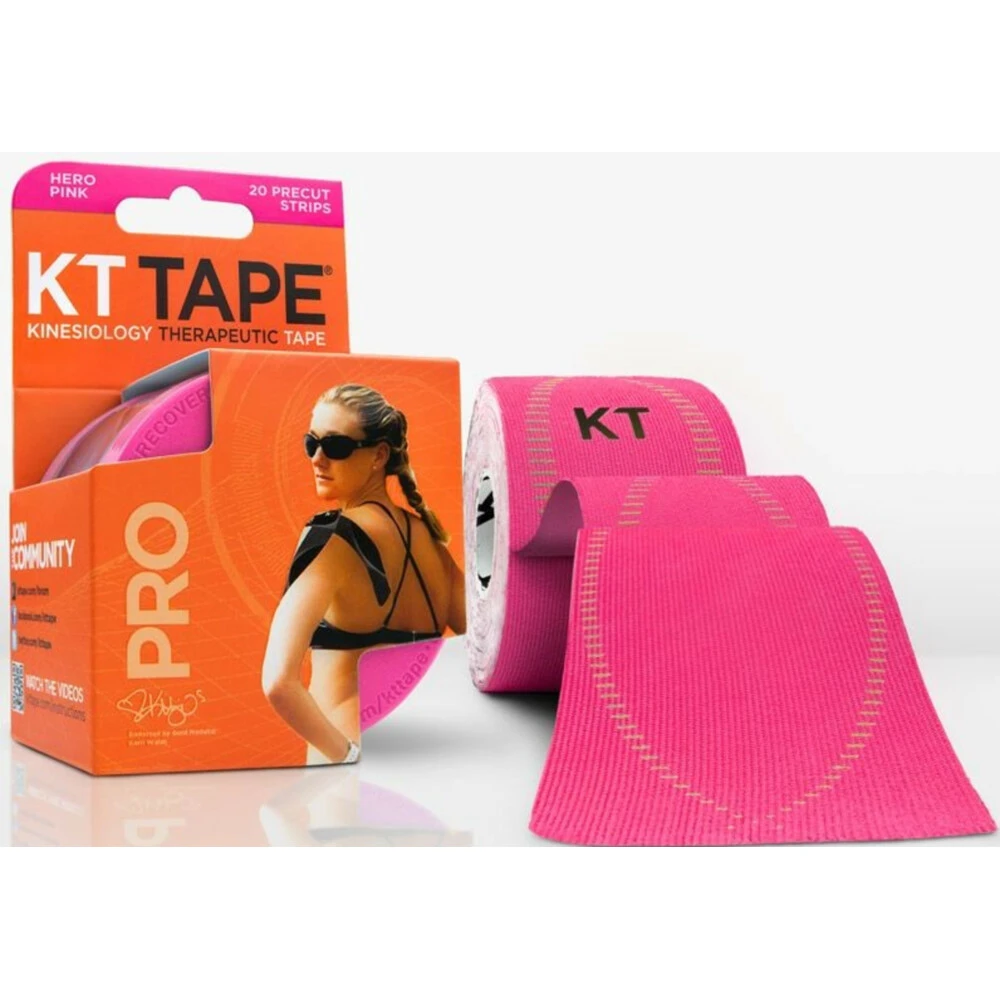 KT Tape Pro Strips Roze Rol 2 KT Tape Pro Strips Roze Rol - Afbeelding 2