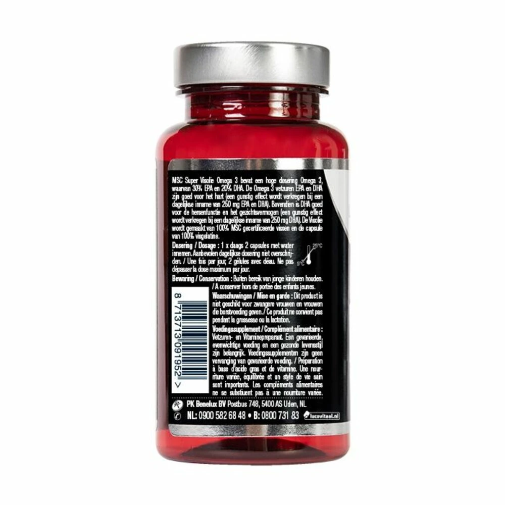 Lucovitaal MSC Visolie Omega 3 3 Lucovitaal MSC Visolie Omega 3 - Afbeelding 3