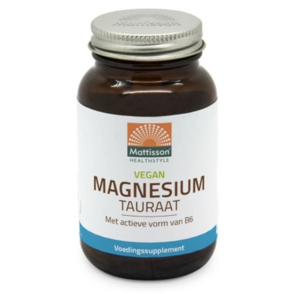 Mattisson Magnesium Tauraat Vegan 1 Mattisson Magnesium Tauraat Vegan
