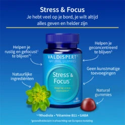 2x Valdispert Stress & Focus 5 2x Valdispert Stress & Focus -Gezondheidsproducten Winkel 1023302 3
