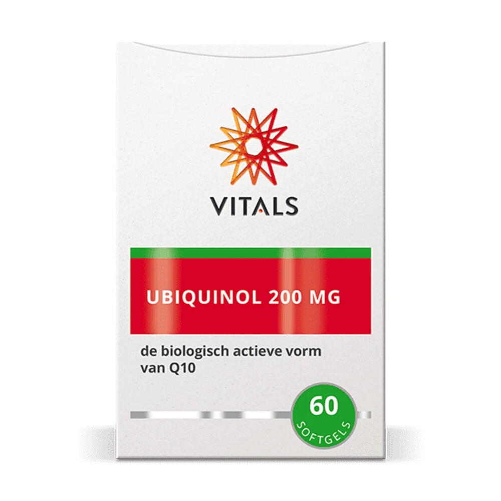 Vitals Ubiquinol 200 Mg 2 Vitals Ubiquinol 200 Mg - Afbeelding 2
