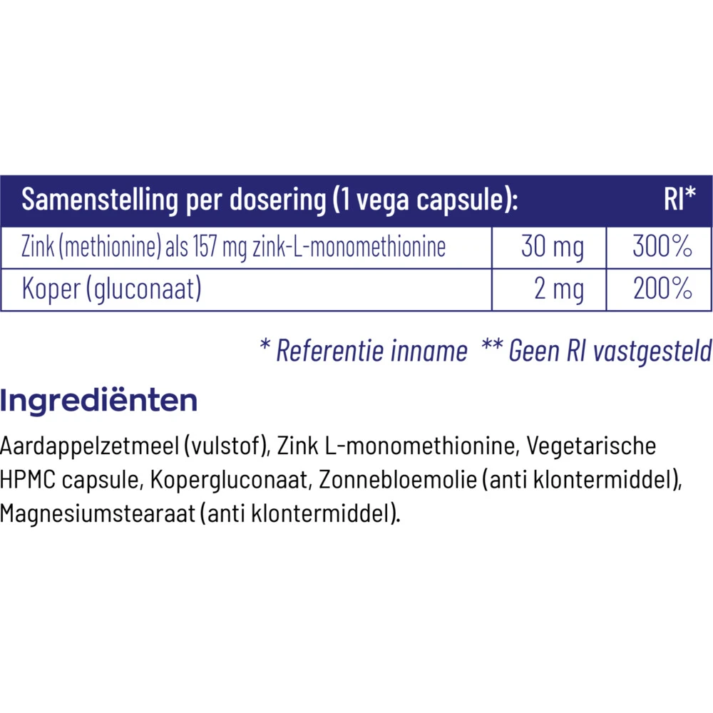 Vitakruid Zink Methionine Koper 4 Vitakruid Zink Methionine Koper - Afbeelding 4