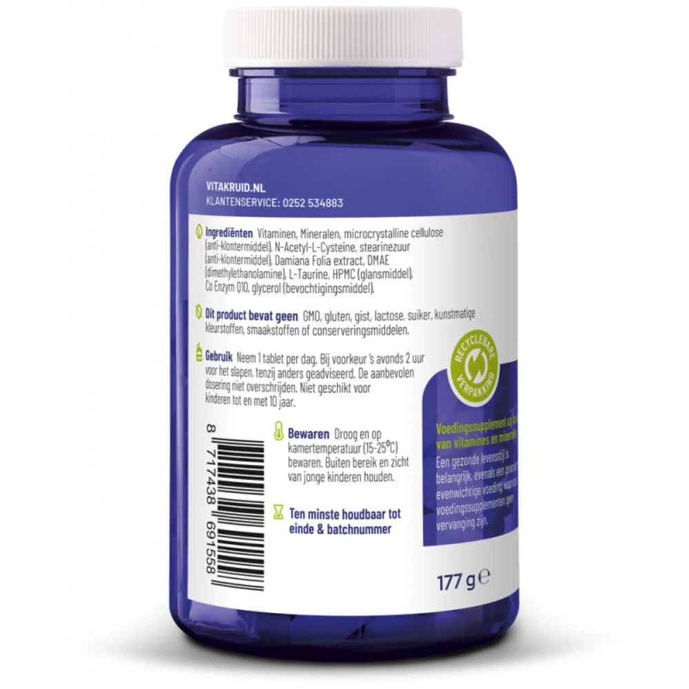 Vitakruid Multi Nacht Man 2 Vitakruid Multi Nacht Man - Afbeelding 2