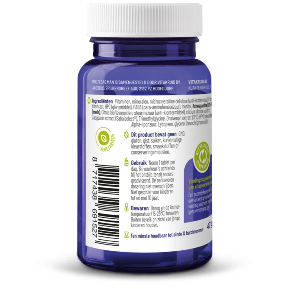 Vitakruid Multi Dag Man 2 Vitakruid Multi Dag Man - Afbeelding 2