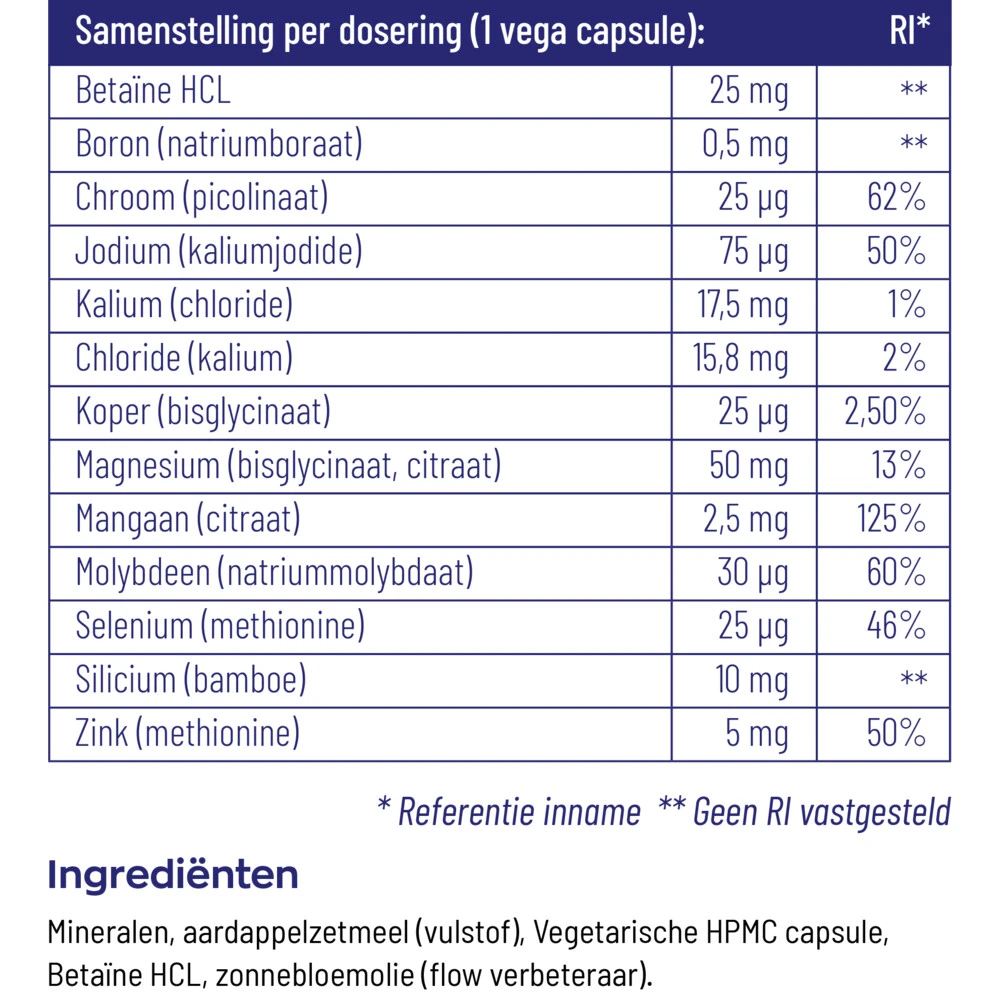 Vitakruid Mineralen Compleet 5 Vitakruid Mineralen Compleet - Afbeelding 5