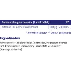 Vitakruid B12 Adenosyl 5000 Mcg -Gezondheidsproducten Winkel 1024017 4