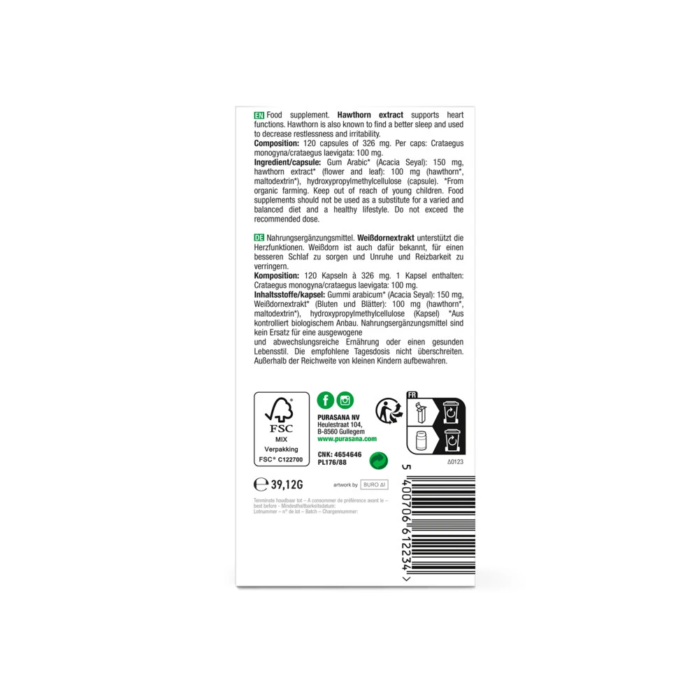 2x Purasana Meidoorn 3 2x Purasana Meidoorn - Afbeelding 3