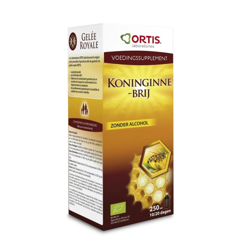 Ortis Royal Jelly Alcoholvrij 1 Ortis Royal Jelly Alcoholvrij