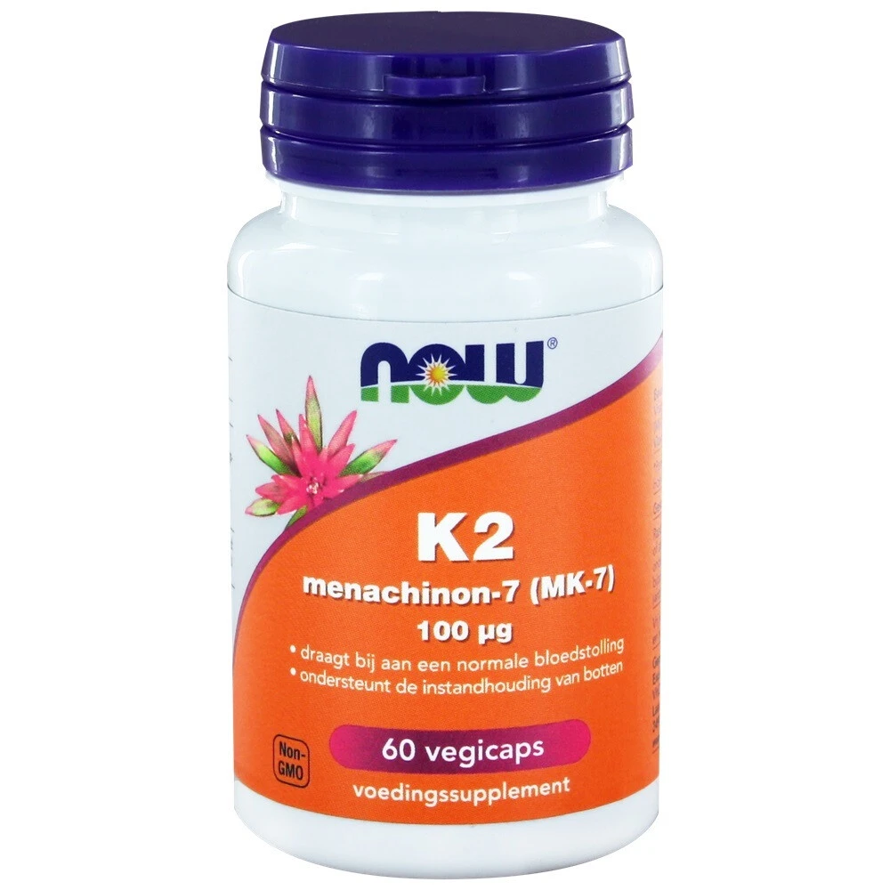 NOW Vitamine K2 Menachinon 7 100 Mcg 1 NOW Vitamine K2 Menachinon 7 100 Mcg