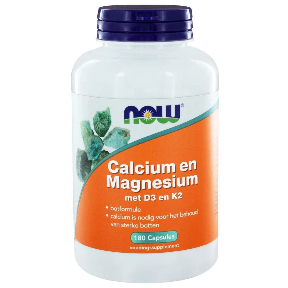 NOW Calcium Magnesium Dk 1 NOW Calcium Magnesium Dk