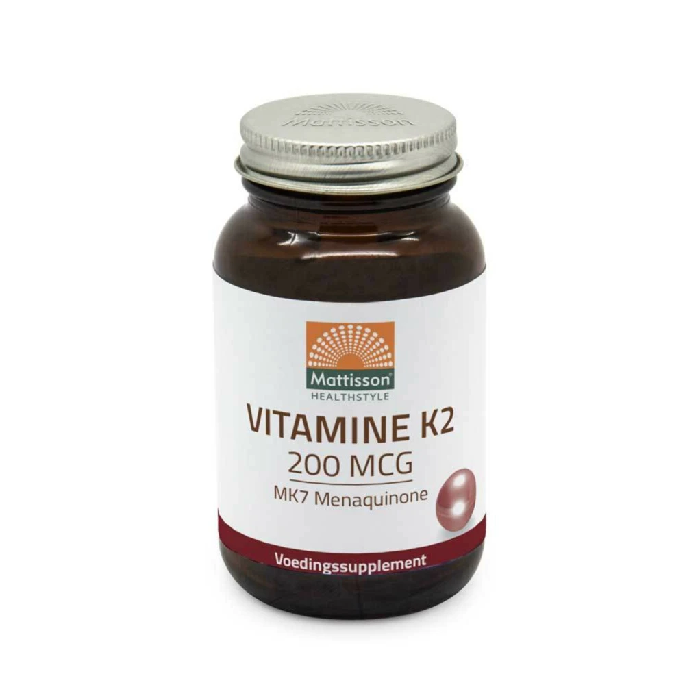 Mattisson Vitamine K2 200 Mcg 1 Mattisson Vitamine K2 200 Mcg