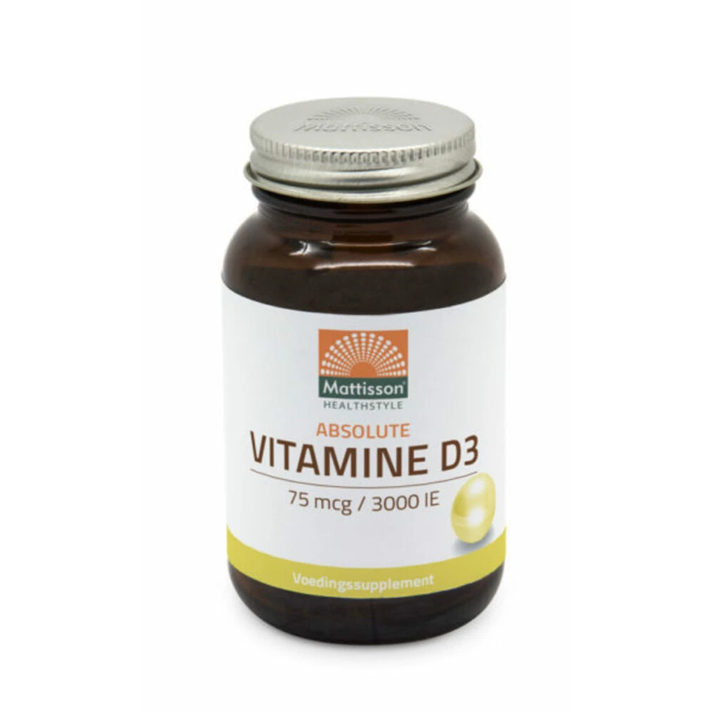 Mattisson Vitamine D3 75 Mcg 3000Ie 1 Mattisson Vitamine D3 75 Mcg 3000Ie