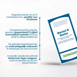 Bonusan Bacteri 8 Senior 5 Bonusan Bacteri 8 Senior -Gezondheidsproducten Winkel 1028859 3