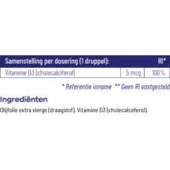 Vitakruid Vitamine D Druppels -Gezondheidsproducten Winkel 1028883 4