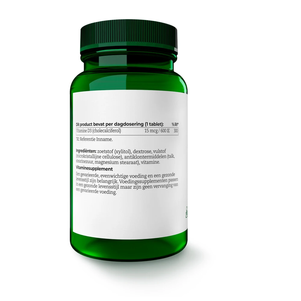 AOV 405 Vitamine D3 (15 Mcg) 3 AOV 405 Vitamine D3 (15 Mcg) - Afbeelding 3