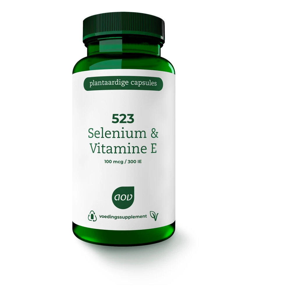 AOV 523 Selenium & Vitamine E (100 Mcg / 300 Ie) 1 AOV 523 Selenium & Vitamine E (100 Mcg / 300 Ie)