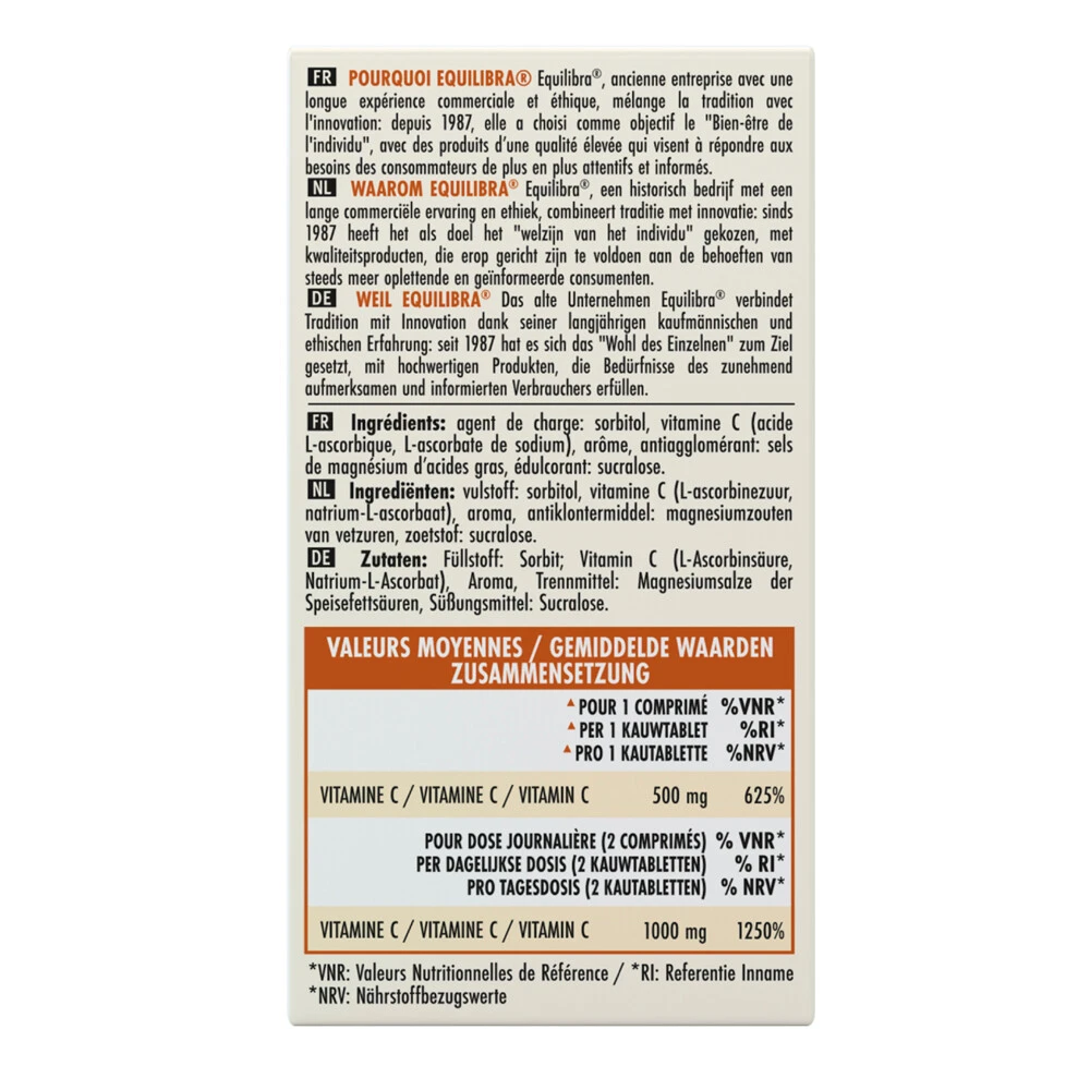 Equilibra Vitamin C 3 Equilibra Vitamin C - Afbeelding 3