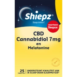 Shiepz Melatonine Met 7 Mg CBD