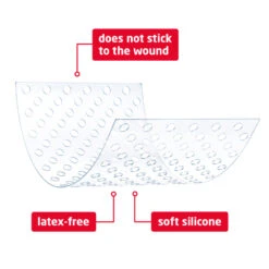 3x Leukoplast Cuticell® Contact Siliconen Wondcontactlaag 5 Cm X 7,5 Cm -Gezondheidsproducten Winkel 1037022 4 1