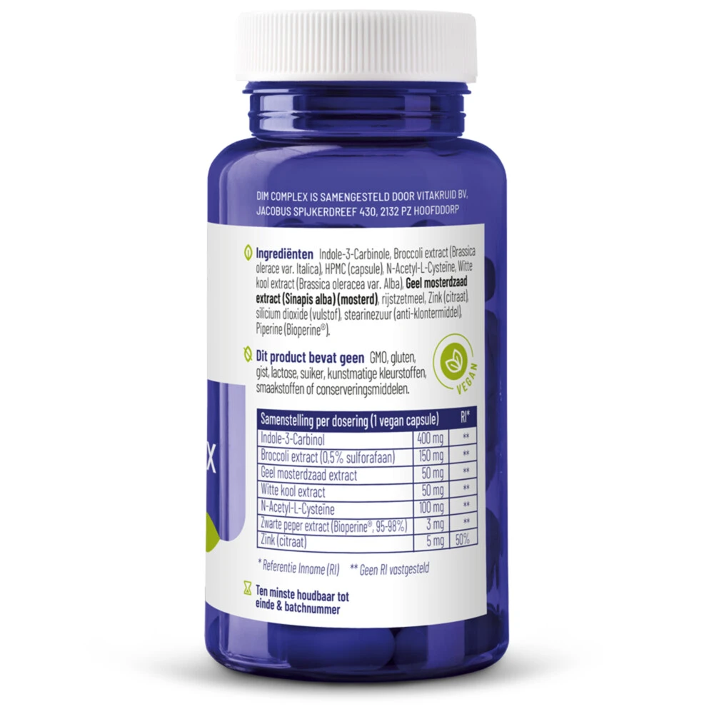 Vitakruid DIM Complex 3 Vitakruid DIM Complex - Afbeelding 3