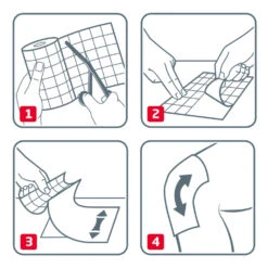 3x Leukoplast Fixomull Stretch Fixatiepleister 10 Cm X 10 M -Gezondheidsproducten Winkel 1050296 4
