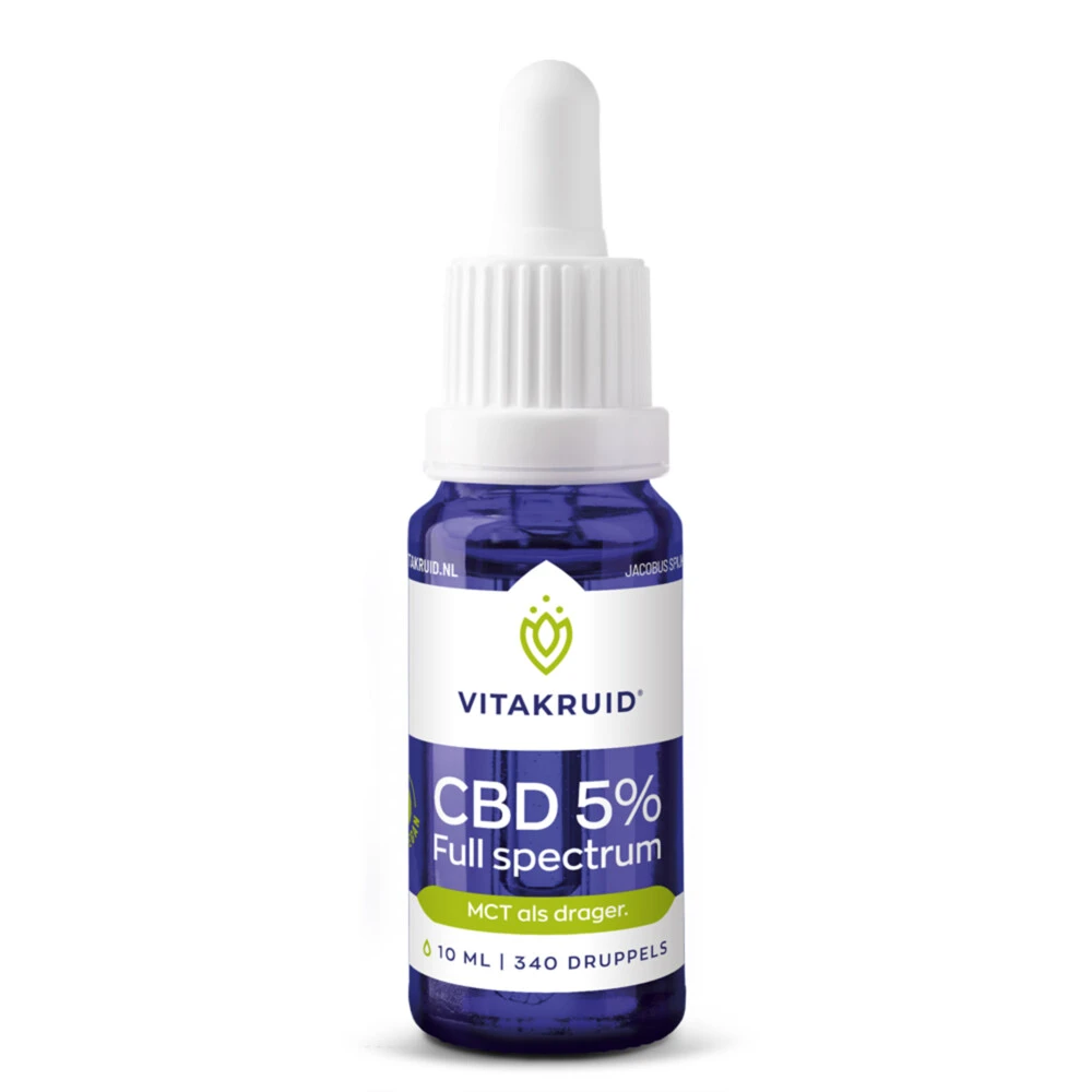 Vitakruid CBD Olie 5% Full Spectrum 1 Vitakruid CBD Olie 5% Full Spectrum