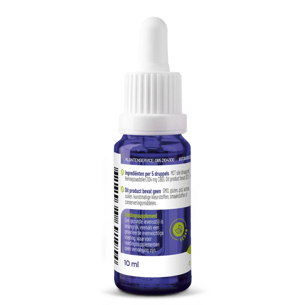 Vitakruid CBD Olie 5% Full Spectrum 2 Vitakruid CBD Olie 5% Full Spectrum - Afbeelding 2