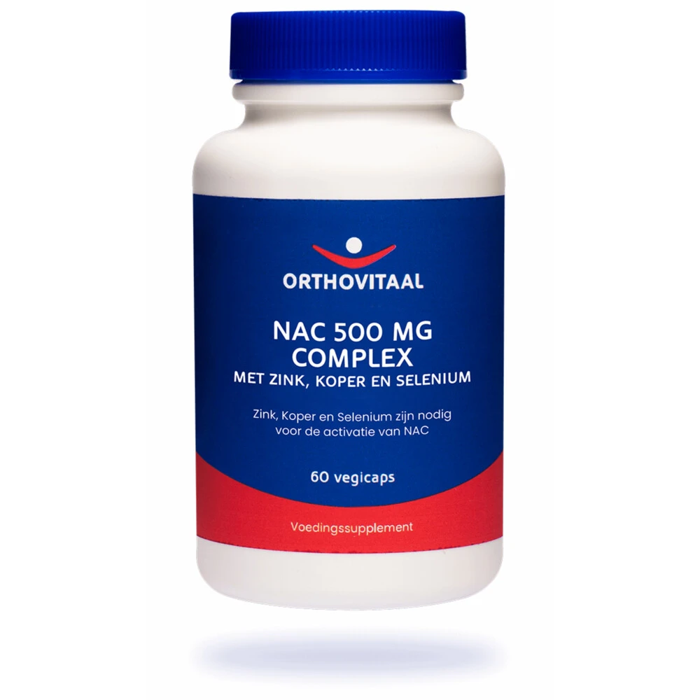 Orthovitaal NAC 500mg Complex Met Zink Koper Selenium 1 Orthovitaal NAC 500mg Complex Met Zink Koper Selenium
