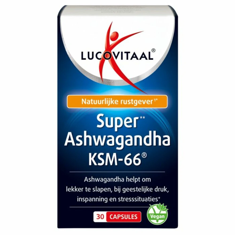 3x Lucovitaal Ashwagandha KSM-66 Super 1 3x Lucovitaal Ashwagandha KSM-66 Super