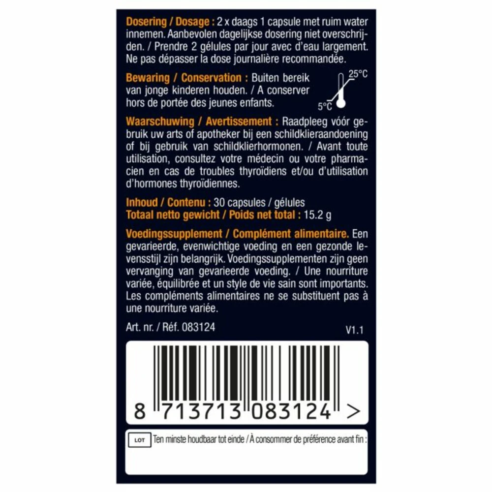 3x Lucovitaal Ashwagandha KSM-66 Super 5 3x Lucovitaal Ashwagandha KSM-66 Super - Afbeelding 5