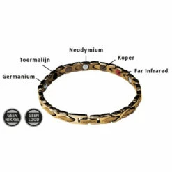 Lucovitaal Yinmagnetic Magneet Armband Goud -Gezondheidsproducten Winkel 1073906 4