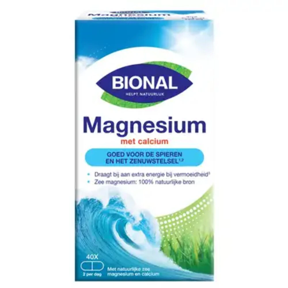 2x Bional Natuurlijk Zee Magnesium Met Calcium 1 2x Bional Natuurlijk Zee Magnesium Met Calcium