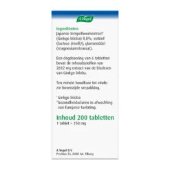 A.Vogel Geriaforce Doorbloeding -Gezondheidsproducten Winkel 711708 5 1