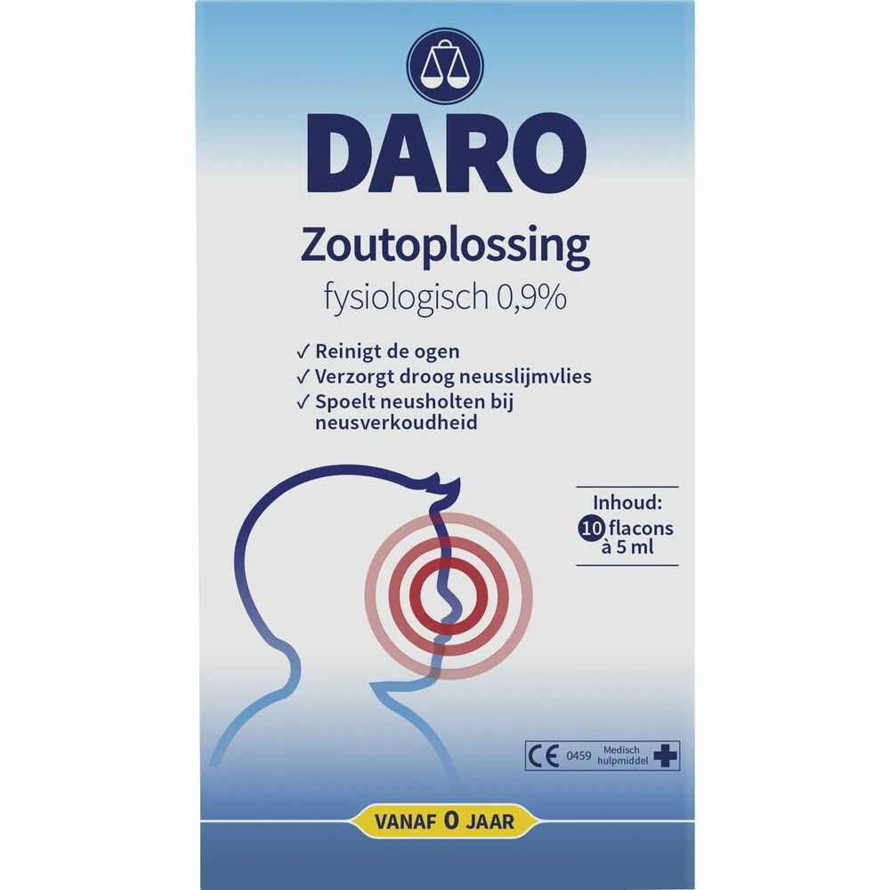 3x Daro Fysiologische Zoutoplossing 1 3x Daro Fysiologische Zoutoplossing