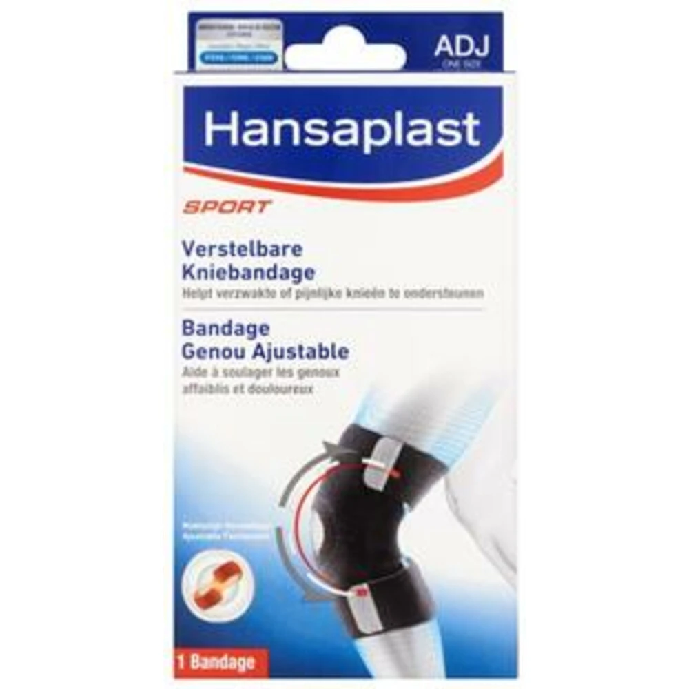 6x Hansaplast Sport Verstelbare Neopreen Kniebandage 1 6x Hansaplast Sport Verstelbare Neopreen Kniebandage