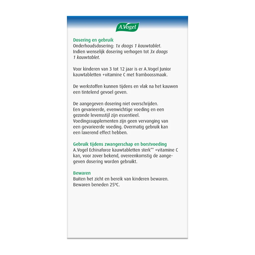A.Vogel Echinaforce Sterk + Vitamine C 3 A.Vogel Echinaforce Sterk + Vitamine C - Afbeelding 3