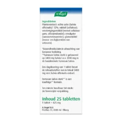 2x A.Vogel Famosan Salvia Overgang Sterk -Gezondheidsproducten Winkel 925220 5