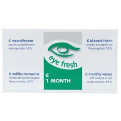 Eye Fresh Zachte Maandlenzen 6-pack -5,00