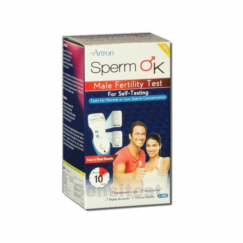 Sensitest Sperm OK Vruchtbaarheid Test Man 1 Sensitest Sperm OK Vruchtbaarheid Test Man