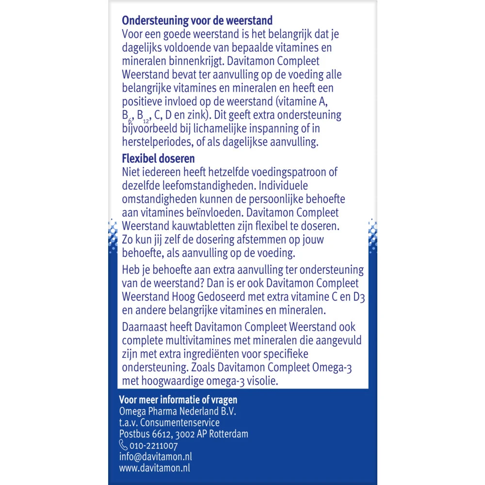 Davitamon Compleet Weerstand Forte 4 Davitamon Compleet Weerstand Forte - Afbeelding 4