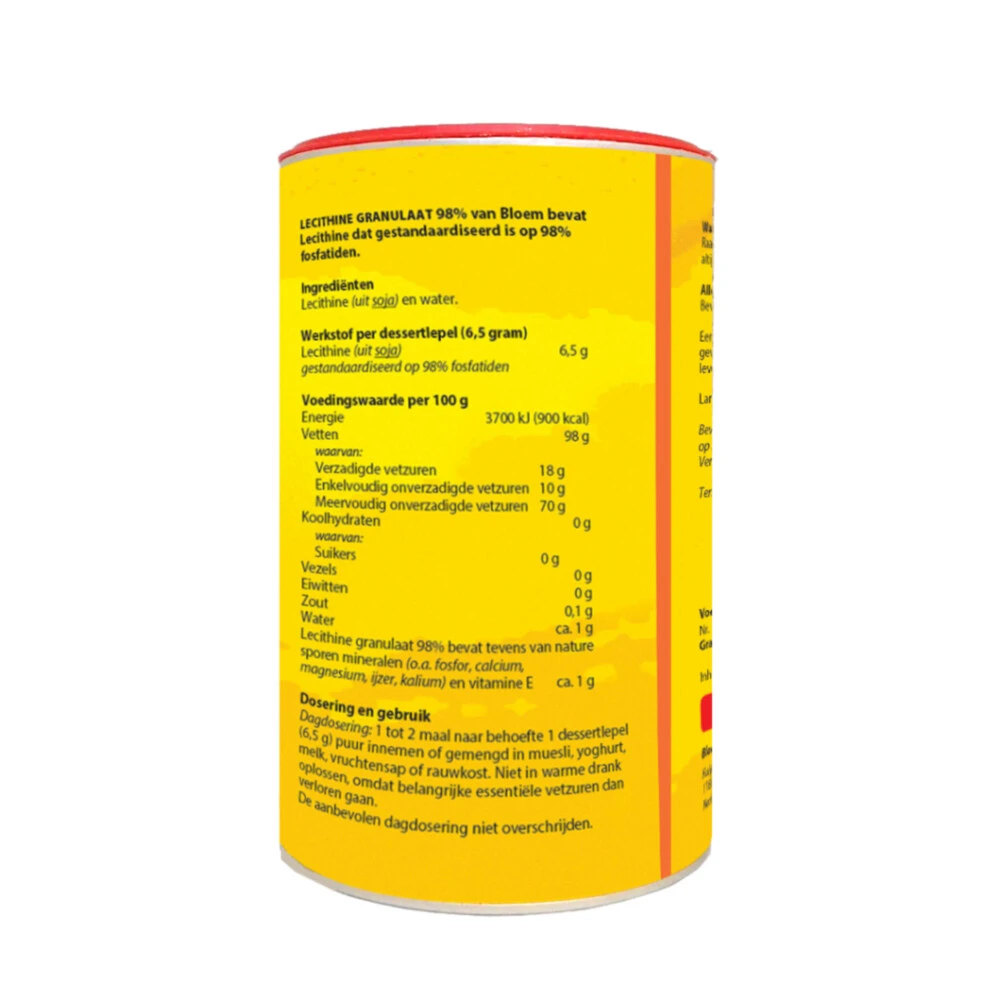 Bloem Lecithine Granulaat 98% 2 Bloem Lecithine Granulaat 98% - Afbeelding 2