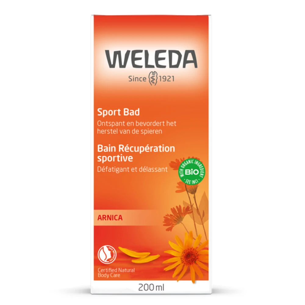 Weleda Badmelk Arnica Sport 2 Weleda Badmelk Arnica Sport - Afbeelding 2