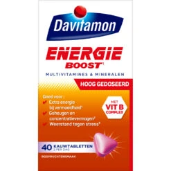 2x Davitamon Energie Boost Forte Bosvruchten