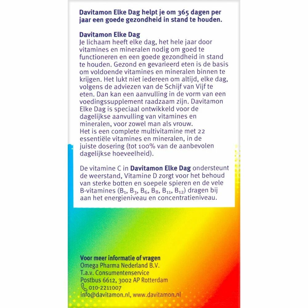 Davitamon Elke Dag 4 Davitamon Elke Dag - Afbeelding 4