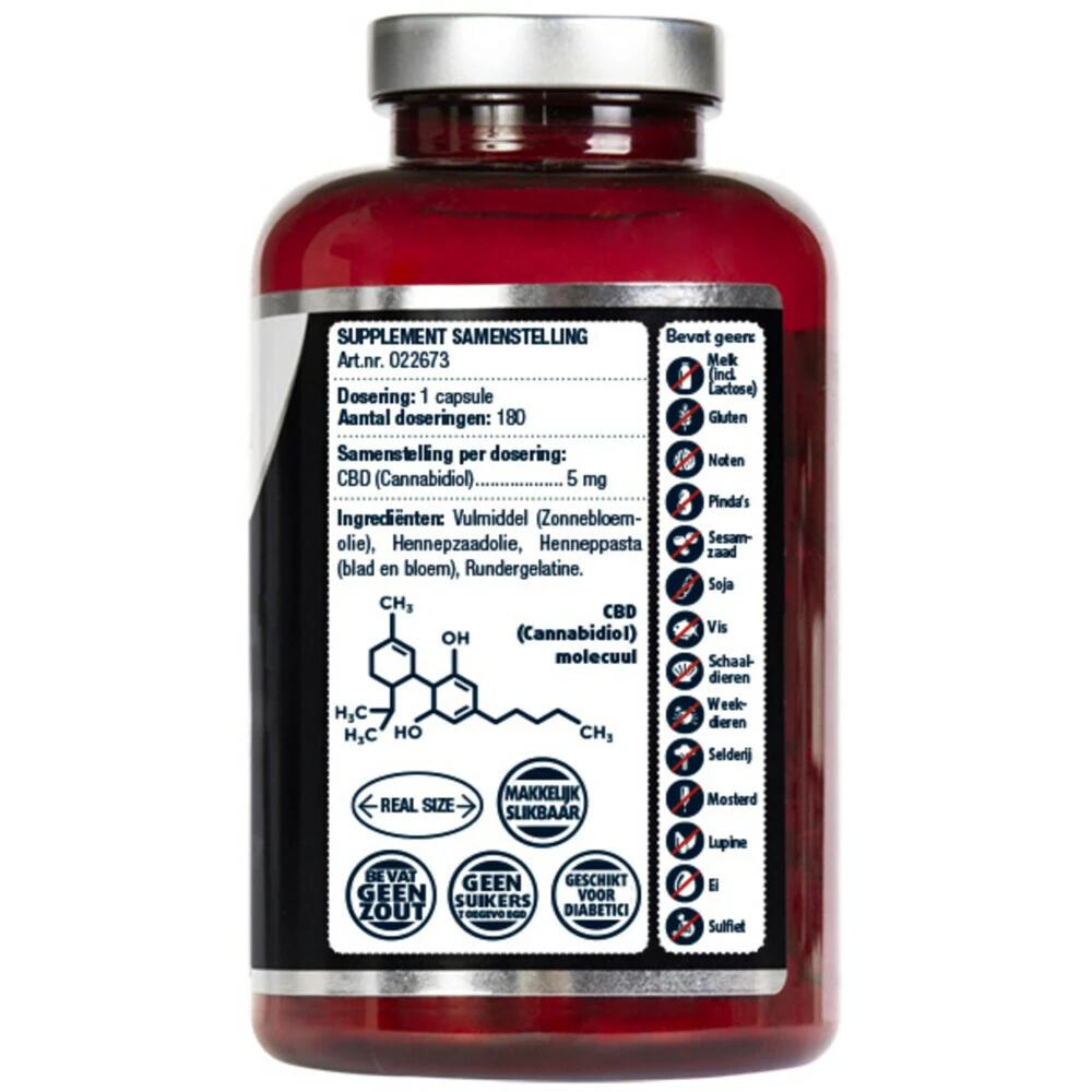Lucovitaal CBD Cannabidiol 5 Mg 2 Lucovitaal CBD Cannabidiol 5 Mg - Afbeelding 2