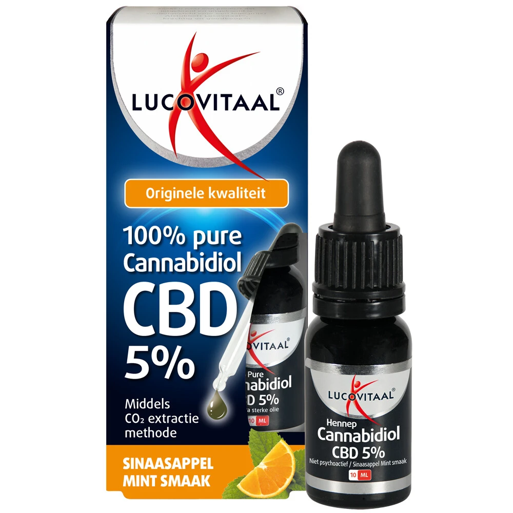 Lucovitaal CBD Cannabidiol Olie 5% 3 Lucovitaal CBD Cannabidiol Olie 5% - Afbeelding 3