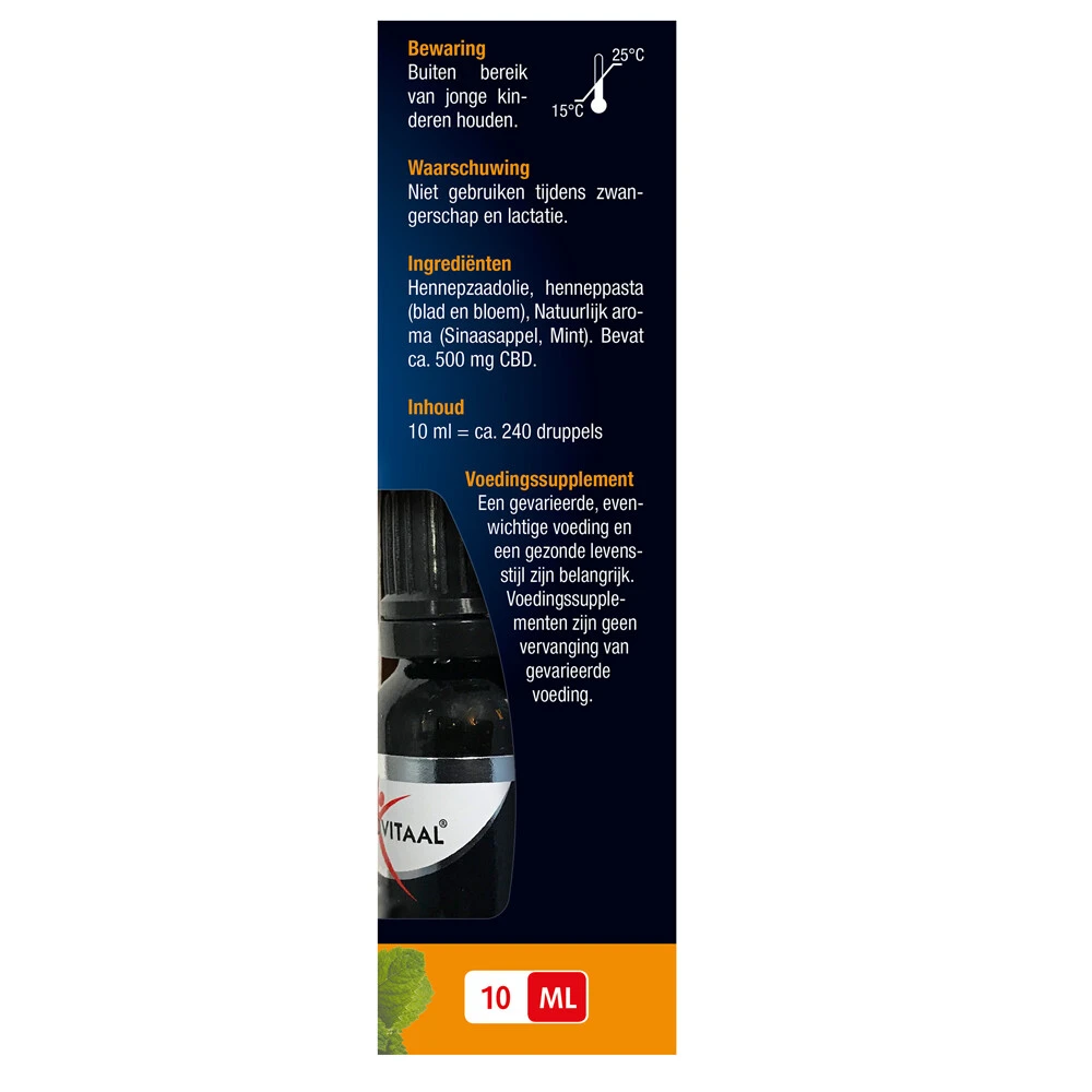 Lucovitaal CBD Cannabidiol Olie 5% 4 Lucovitaal CBD Cannabidiol Olie 5% - Afbeelding 4